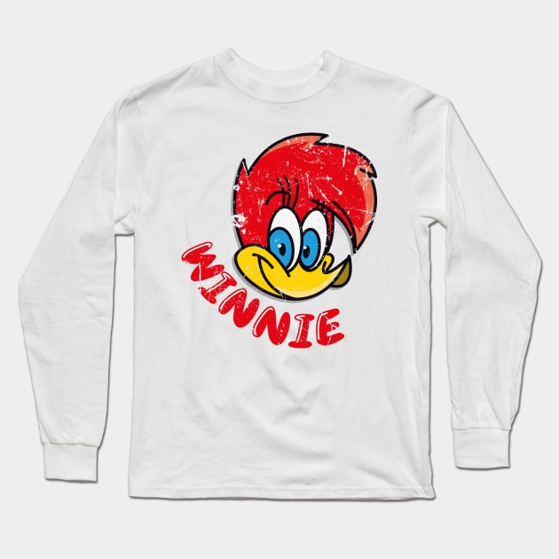 Winnie Woodpecker - Woody Woodpecker Show Long Sleeve T-Shirt by necronder